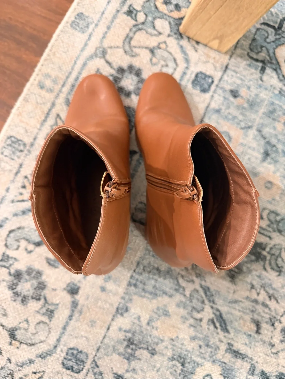 Chinese Laundry Women's Tan Block Heel Ankle Boot